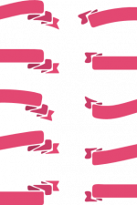 decorative ribbon banners free svg file