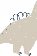 dinosaur, baby boho design free svg file