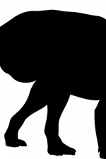 dinosaur silhouette, ornithopods, dino free svg file