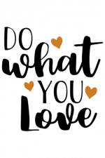 Do What You Love, Hearts Free Svg File