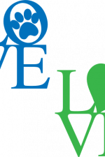 dog paw, love sign, pet lover free svg file