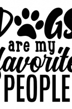 Dogs Are My Favorite People, Paw, Dog Love Free Svg File