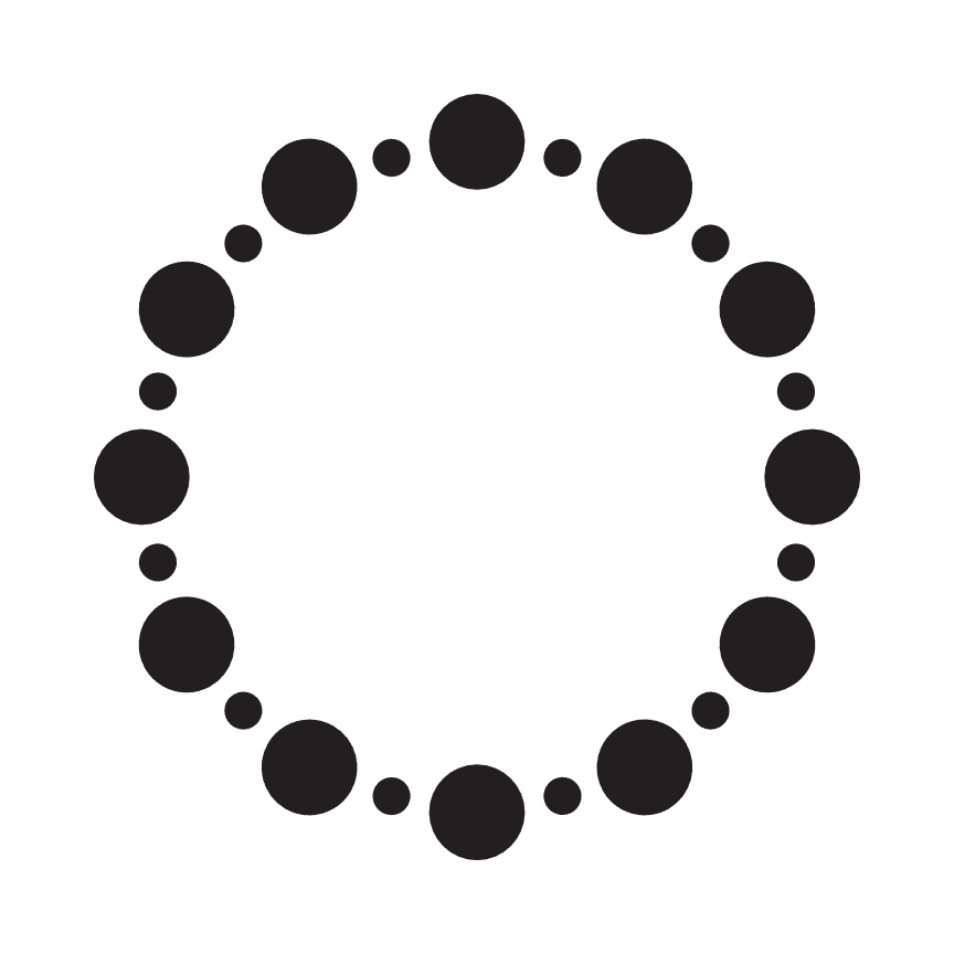 dotted-circle-monogram-decoration-free-svg-file-SvgHeart.Com