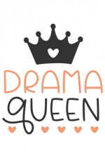 Drama Queen, Crown Free Svg File