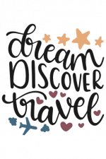 Dream Discover Travel, Traveller Free Svg File