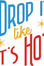 drop it like it's hot, toilet free svg file