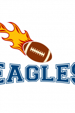Eagles, Football Ball With Fire, Sport Free Svg File