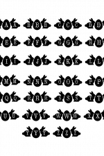 Easter Monogram Font, Decorative Alphabet Free Svg File