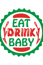 Eat Drink Baby, Christmas Free Svg File