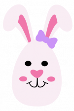 Egg Bunny, Easter Free Svg File
