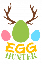 Egg Hunter, Easter, antlers Free Svg File