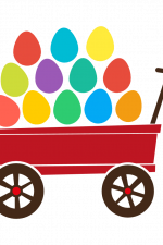 Egg Wagon, Easter Free Svg File