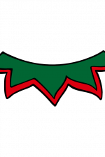 Elf Neck Scarf, Christmas Free Svg File