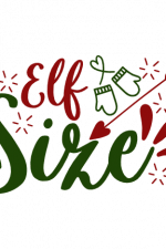 Elf Size, Christmas Free Svg File