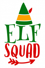 Elf Squad, Christmas Free Svg File
