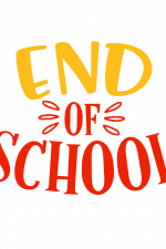 End Of School Free Svg File