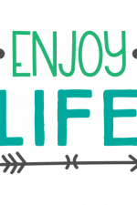 Enjoy Life sign Free Svg File