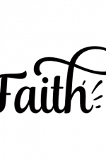 Faith Sign, Religious Free Svg File