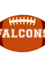 Falcons, Football Ball Free Svg File