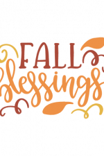 Fall Blessings, Autumn, sign Free Svg File