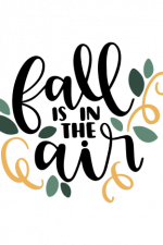 Fall Is In The Air, Leaves Free Svg File