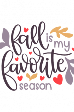 Fall Is My Favorite Season, Autumn Free Svg File