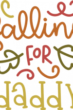 falling for daddy, autumn free svg file