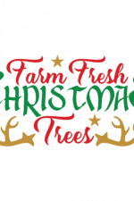 Farm Fresh Christmas Trees, Holiday Free Svg File