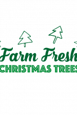 farm fresh christmas trees, holiday free svg file