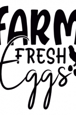 Farm Fresh Egg, Chicken Free Svg File