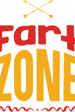 fart zone sign, funny toilet free svg file