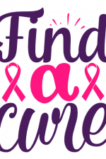 Find A Cure, Cancer Awareness Free Svg File