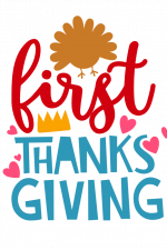 First Thanksgiving Free Svg File
