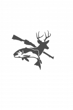 Fish Deer Gun, Hunting, Fishing Free Svg File