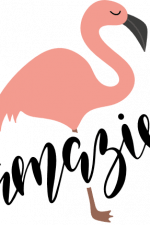 flamazing flamingo, summer free svg file