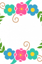 floral wreath, decorative free svg file