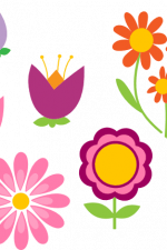 flowers and blooms bundle, spring, decorative free svg file