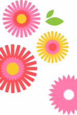 flowers blooms, spring, decorative free svg file