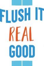 flush it real good, toilet free svg file