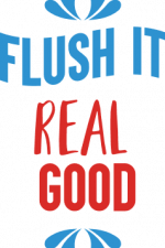 flush it real good, toilet free svg file