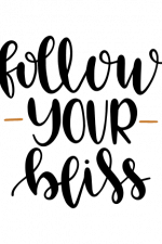 Follow Your Bliss Free Svg File