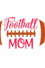 Football Mom Ball With Laces, Sport Free Svg File