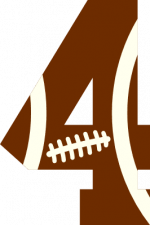 football number 4, four, numeric, sport free svg file