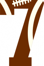 football number 7, seven, numeric, sport free svg file