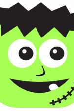 Frank Stein Head, Halloween Free Svg File