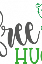 free hugs, funny cactus free svg file