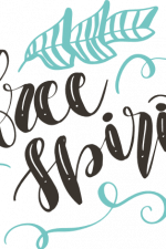free spirit, decorative, inspirational saying free svg file
