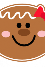 Ginger Bread Girl, Christmas Free Svg File