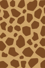 giraffe pattern, animal skin free svg file