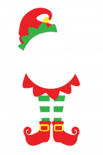Girl Legs Hat Monogram, Christmas Free Svg File